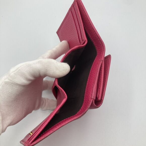 Auth Used Gucci Leather Wallet Italy Gg #130461G95B - Picture 5 of 14